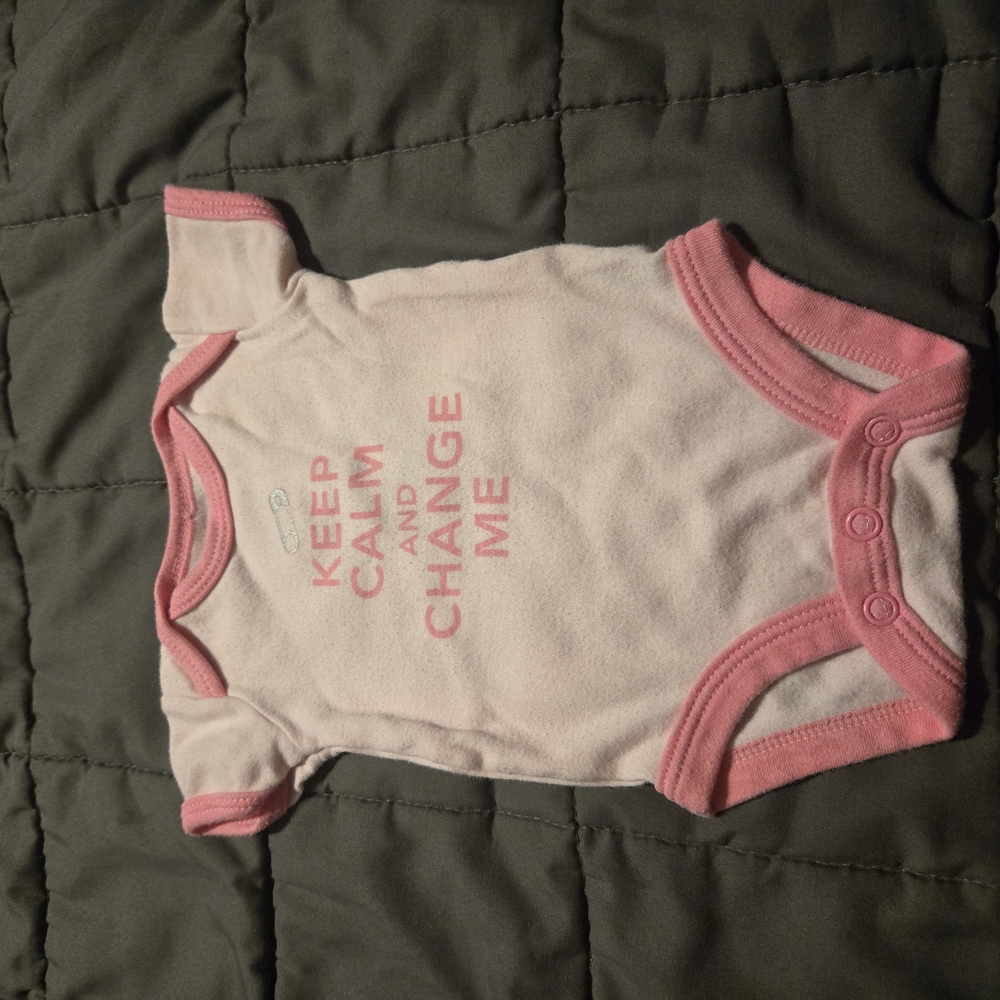 Pink Baby Onesie